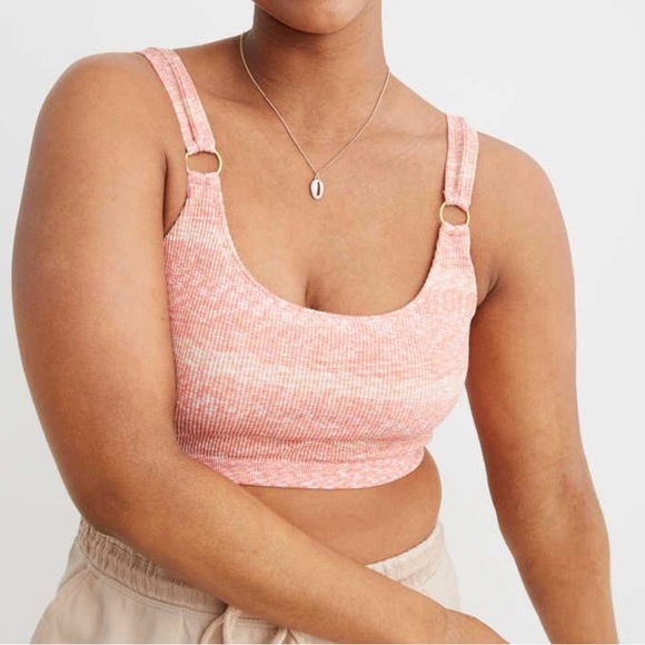 NWT Aerie Seamless Ring Longline Bralette Sz Medium - Picture 6 of 7